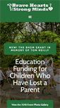 Mobile Screenshot of braveheartsforstrongminds.org